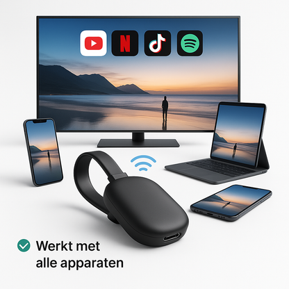 ScreenBeam – Zet je telefoon direct op het grote scherm