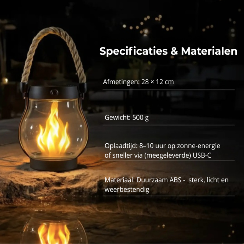 Merida™ | Solar Lantaarn