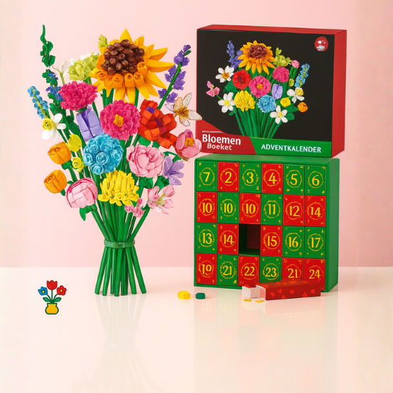 24 Dagen Bloemen Adventskalender – Elke Dag een Nieuwe Verrassing